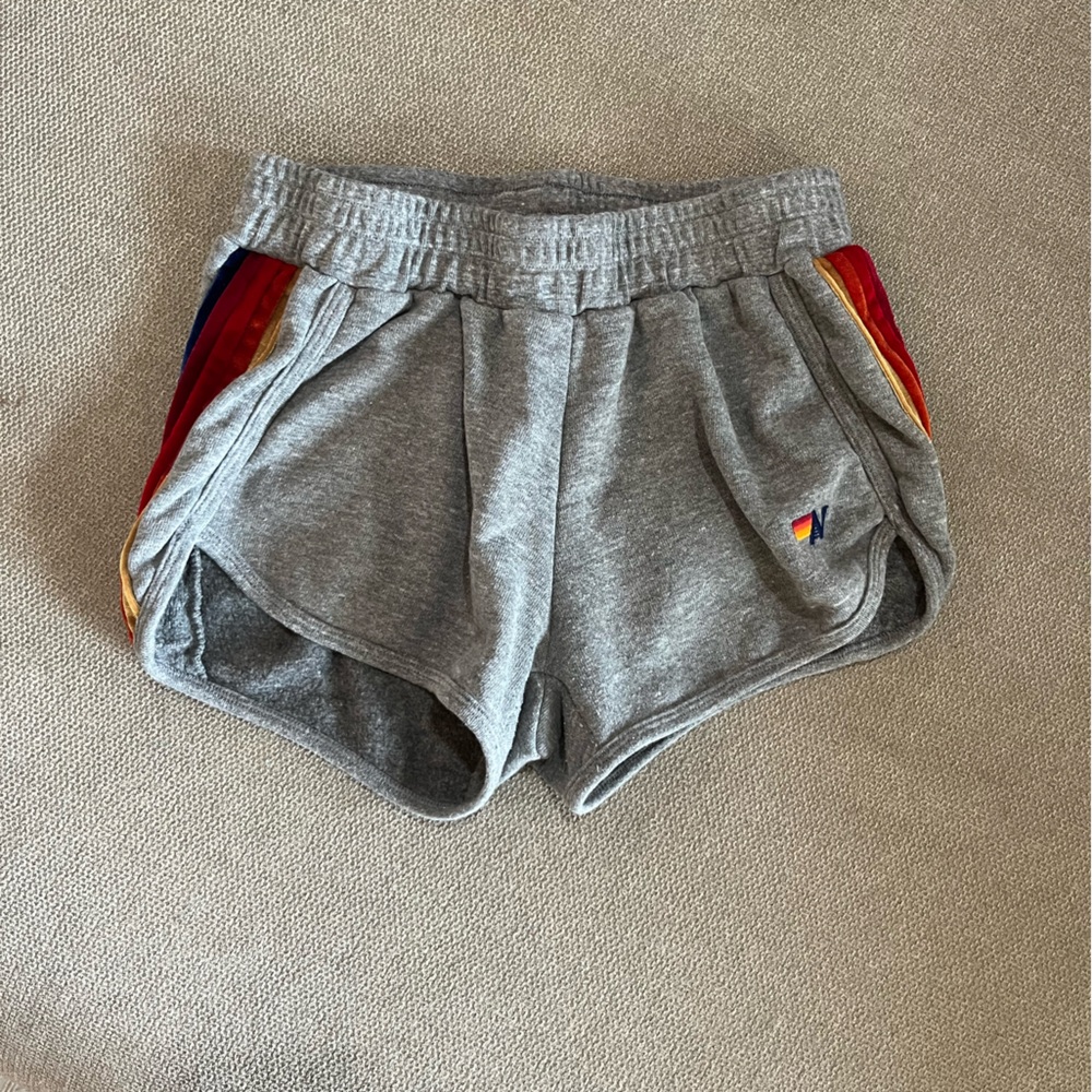 Aviator Nation striped shorts